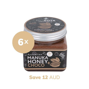 Manuka Honey MGO 30+ Cacao Superfoods value pack of 6