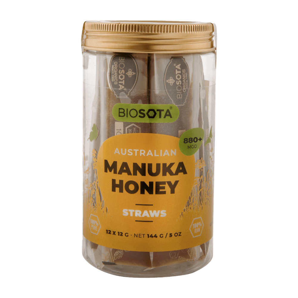 MGO 880+ Manuka Honey Straws Sticks Sachet Tube