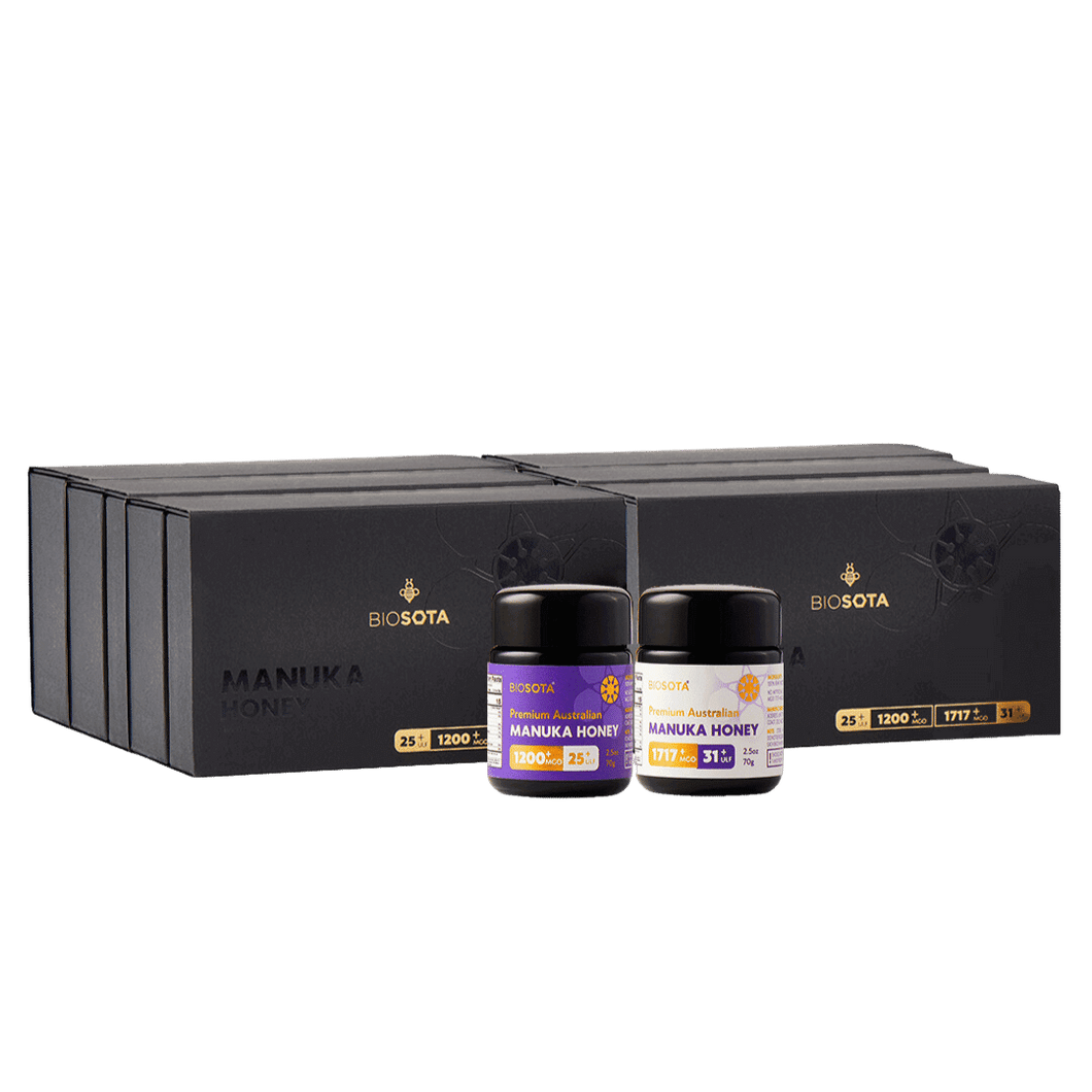 Twin Value Pack Manuka Honey MGO 1200+ 1717+ (NPA 25+ 31+) 70g luxury gifts corporate gifts