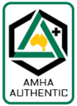 Znak autentyczności AMHA – Australijskiego Stowarzyszenia Prawdziwego Miodu Manuka
