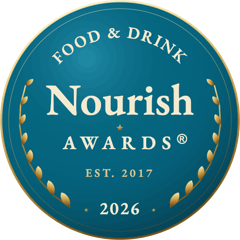 Nourish Food & Drink Awards 2026 badge