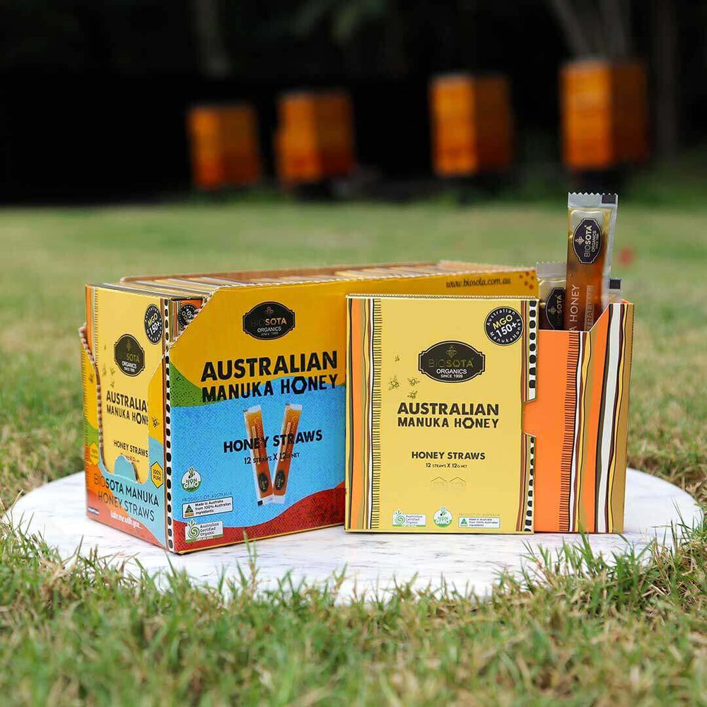 Bulk buy 12 value pack mgo 150 straws gift box