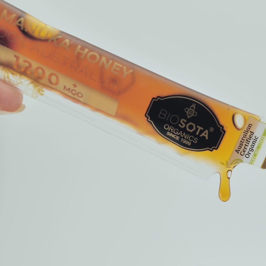 manuka honey sticks straws sachets packets