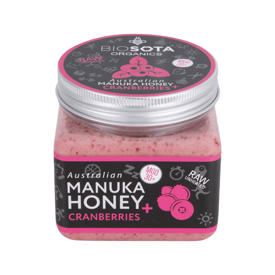 Manuka Honey MGO 30+ Cranberries Superfoods