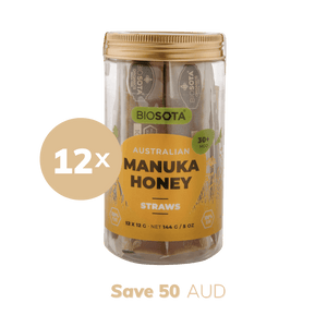 Manuka Honey Straws MGO 30 value pack 12