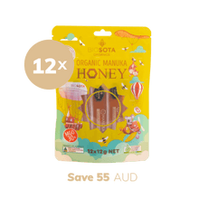 Load image into Gallery viewer, Manuka Honey MGO 30+ Honey Sticks Kids Zip-Bag value pack