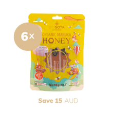 Load image into Gallery viewer, Manuka Honey MGO 30+ Honey Sticks Kids Zip-Bag value pack