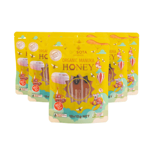 Manuka Honey MGO 30+ Honey Sticks Kids Zip-Bag value pack