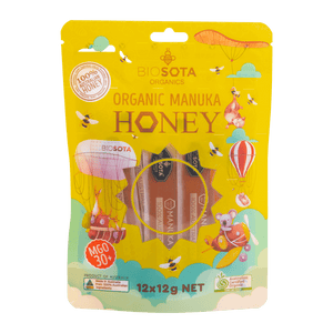 Manuka Honey Sticks (MGO 30+) Kids Zip-Bag
