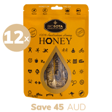 Load image into Gallery viewer, Yellowbox Honey Sticks Zip Bag Value Pack of 12