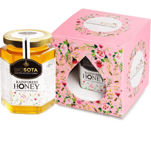 Rainforest Australian raw honey luxury gifts box pink