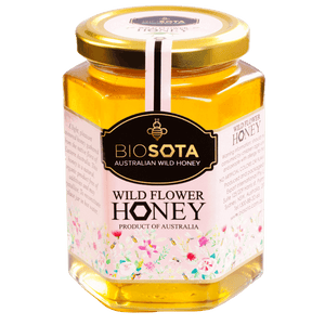Wild flower Australian raw honey 400g