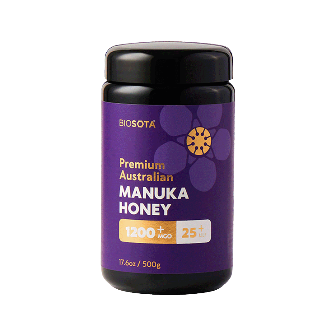 Medicinal Manuka honey MGO1200+ 500g glass jar