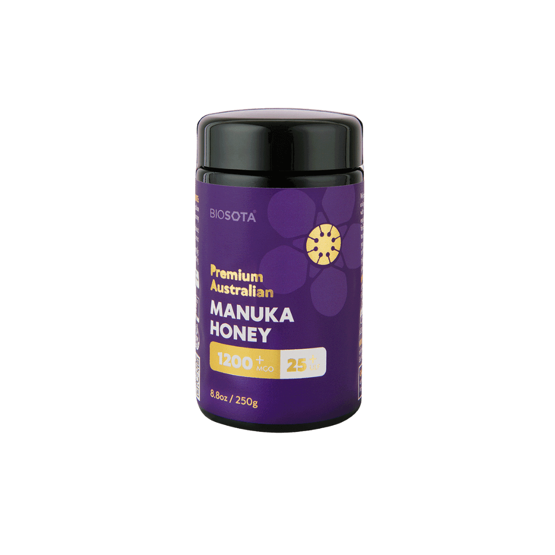 Medicinal Manuka honey MGO1200+ 250g glass jar