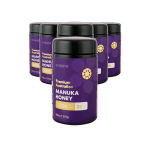 Medicinal Manuka honey MGO1200+ 250g glass jar value pack
