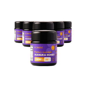 Medicinal Manuka honey MGO1200+ 70g glass jar value pack