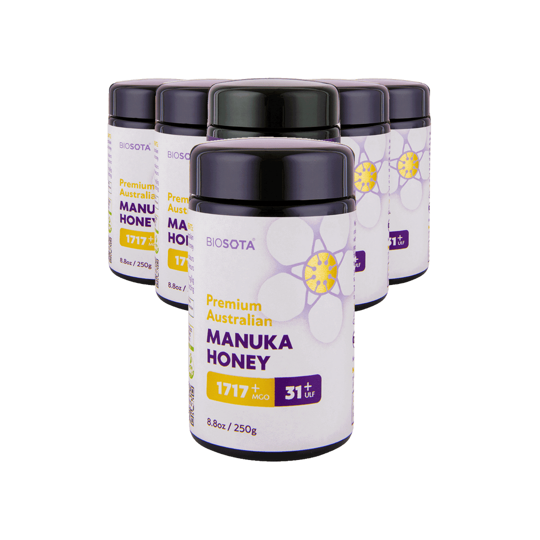 Medicinal Manuka Honey MGO 1717+ 250g glass jar value pack