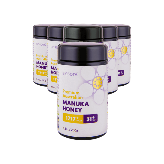Medicinal Manuka Honey MGO 1717+ 250g glass jar value pack