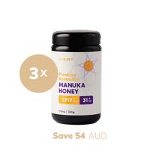 Load image into Gallery viewer, Manuka Honey MGO 1717+ 500g 3 Pack