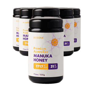 Medicinal Manuka Honey MGO 1717+ 500g glass jar value pack