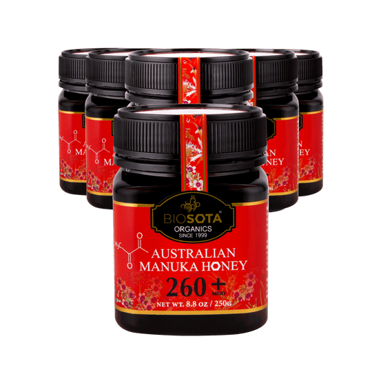 Manuka Honey (MGO 260+) NPA 10+ 250g Value Pack
