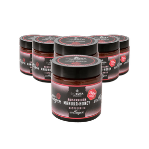 Manuka Honey MGO 150+ Collagen + Raspberries Superfoods