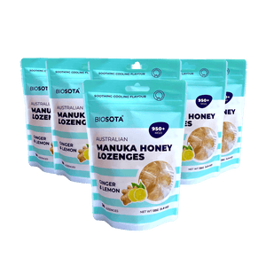 Manuka honey ginger drops value pack