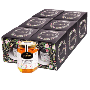Raw Wild Winter Flower Honey Black Gift Box Value Pack