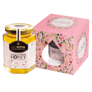 Wild flower Australian raw honey 400g gift box pink