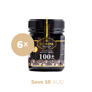 Manuka Honey MGO 100+ 250g Value Pack of 6