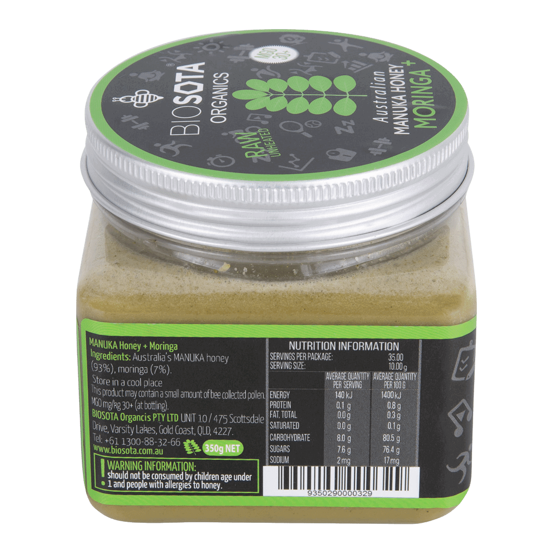 Manuka Honey MGO 30+ Moringa Superfoods